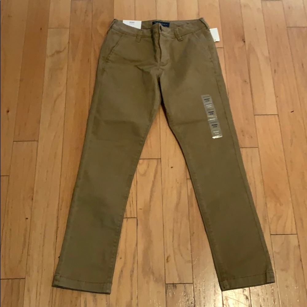 Aeropostale Skinny Dark Tan Pants